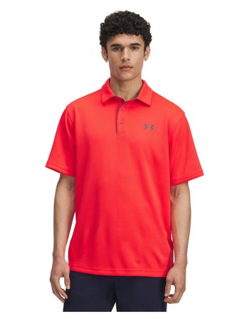 Under Armour Tech Polo - Red - L