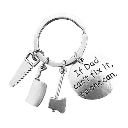 Fars dag presentnyckelring Den bästa jubileumspresenten till fars dag- (huali)