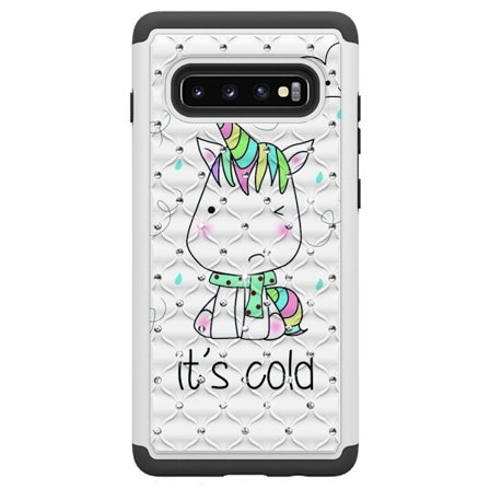 Samsung Galaxy S10+ TPU-Skal Armor Extra Tåligt - Unicorn
