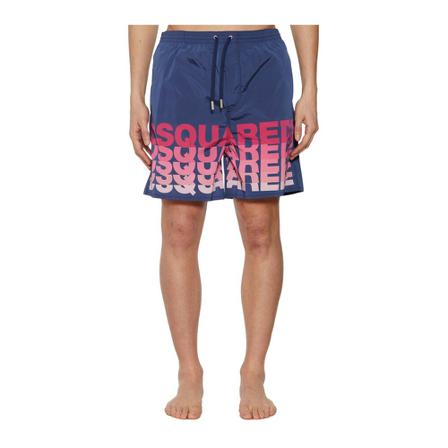 Dsquared2 Swim Korte Broek , Blauw , Heren , Maat: S