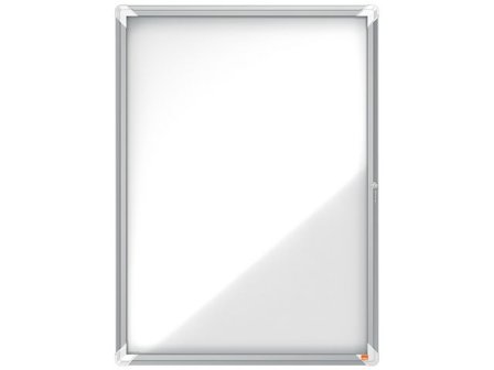 Nobo Glasskåp utomhusbruk magnetisk 9xA4 - Lyreco - Kontorsmöbler och inredning - Tavlor ställ och ramar - Glasskåp