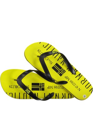 Norway 1963 Calzatura Ciabatta Uomo Giallo