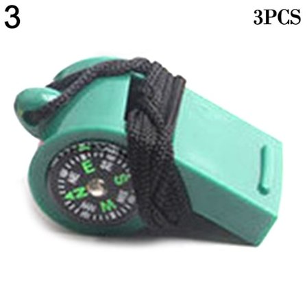 3st Multifunction Whistle 2in1 Compass 3 3