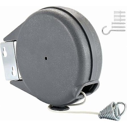 15M Jatkettava Pyykkinaru, Seinään Asennettava Jatkettava Pyykkinaru Sisä- ja Ulkokäyttöön, Säädettävä Kuivausnaru (FMY)