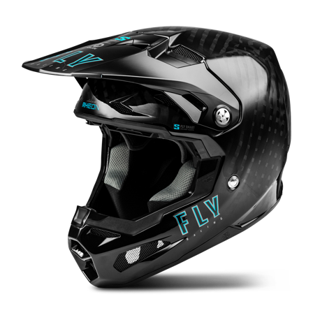 FLY Racing Formula S Solid MX Helmet Black M