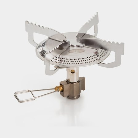 Plynový vařič / vařič do bouřky GSI Glacier Camp Stove, 3800 W, + SIP Power Gas (230 gramů)