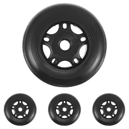 4 st Transport Hjul för Löpband, Gym Fitness Utrustning, Hållbara Rullar, Enkel Förflyttning [DB]