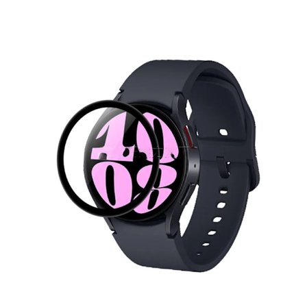 3D-böjd mjuk filmskärmsskydd för Samsung Watch 6 (2-pack)