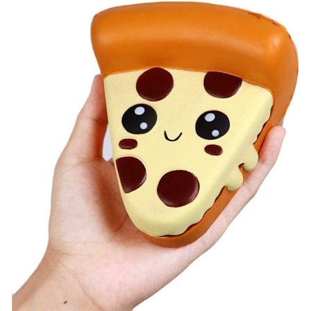 ING Snabbmat Squishy Set – Pizza Stress Relief Leksaker – Kawaii Mjuka Kläm Fidget Leksaker för Barn & Vuxna – Födelsedags-/Klassrumspriser