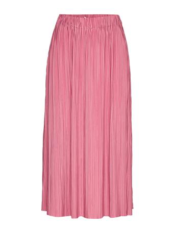 Uma Skirt 10167 Knælang Nederdel Lyserød Samsøe Samsøe
