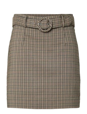 YAS Yasfira Hmw Mini Skirt - Beige - 40