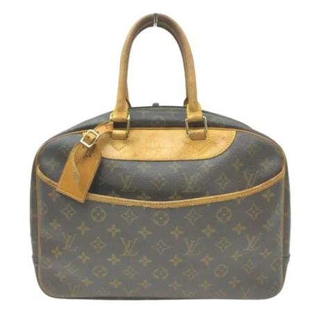 Louis Vuitton Vintage Pre-owned Canvas louis-vuitton-Tass , Bruin , Dames , Maat: ONE Size Vintage Tassen