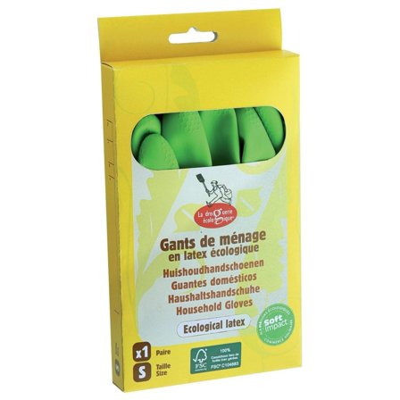 Gummihandsker naturgummi S/M/L/XL (Størrelse: X-large)