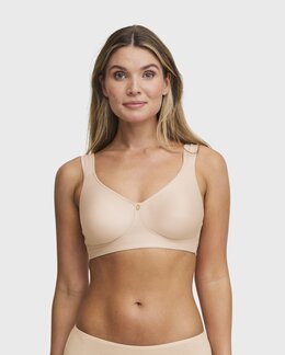 BH uden bøjle Clean Beauty cool & dry Beige - F85 - Swegmark