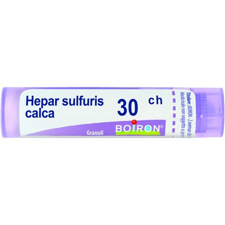 Boiron Hepar Sulfuris Calcareum 30Ch Tubo 80 Granuli 4g