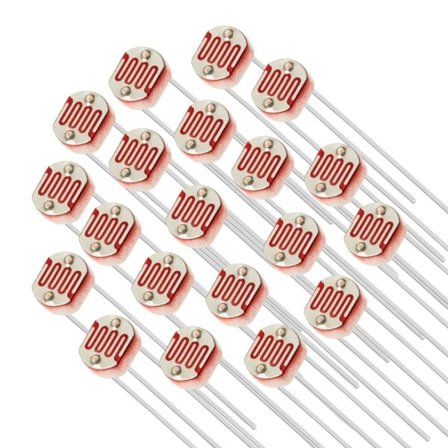 20st 5mm 1ohm fotoresistor LDR Resistor 5528 GL5528