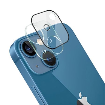 IMAK iPhone 13 Mini / 13 kameralinsskydd av härdat glas + linsskydd