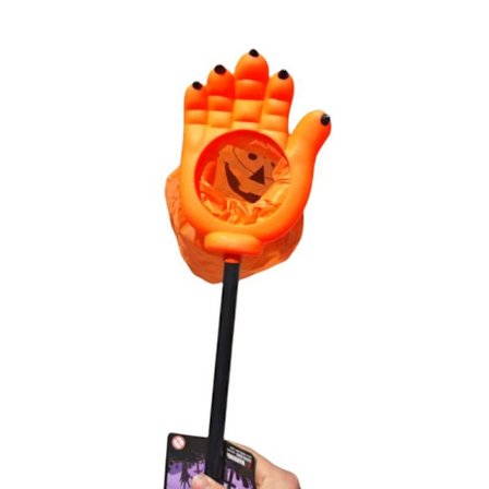 Halloween Gresskar Og Hodeskalle Godtepose Hånd Trick Or Treat Pose F