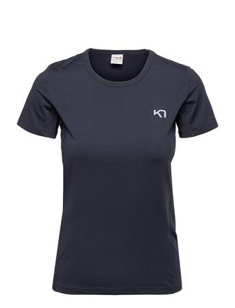 Nora Tee T-shirt Top Blå Kari Traa