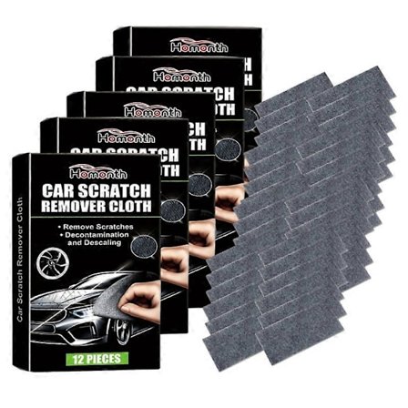 12 stk Nano Sparkle Kluter for Bilskader Nano Magic Klut Riperemover