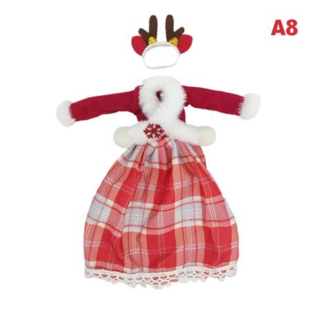 Mode Julklänning Kappa Hattar Toppbyxor För 11 Tum 30cm Gör
