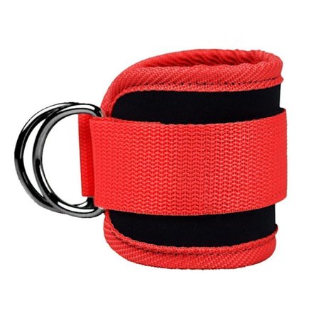 2-pak ankelstropper til kabelmaskiner – justerbare manchetter til ben- og sædeøvelser