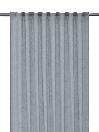 Svanefors Diana Gardin 2p Gardiner Grå 140x280 cm