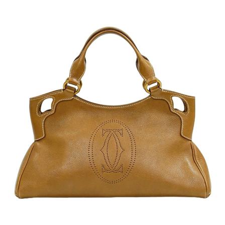 Cartier Vintage, Pre-owned Handbag Bruin, Dames, Maat:ONE Size