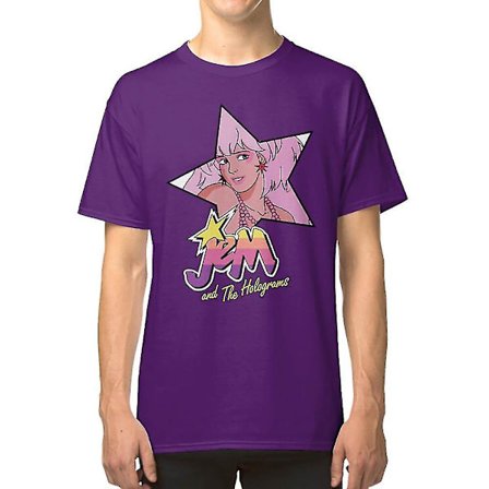 Jem And The Holograms Star Truly Outrageous Showtime 80s Party T-shirt