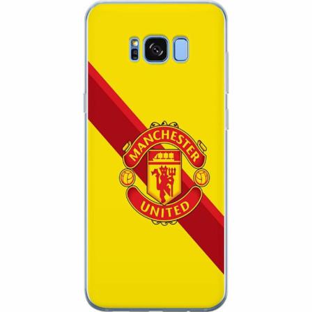 Samsung Galaxy S8 Genomskinligt Skal Manchester United Fc