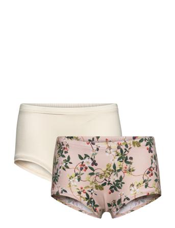 Jemma 2-Pack Night & Underwear Underwear Panties Multi/mönstrad Molo
