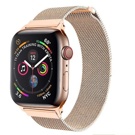 Armband för Apple Watch Milanesisk 42/44mm ROSE/GULD