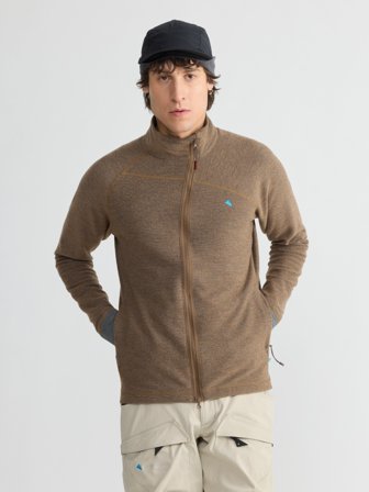 Klättermusen Hödur Zip Jacke Herren - Dark Sand - XXL