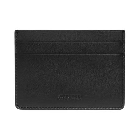 Jil Sander Card case with logo , Zwart , Heren , Maat: ONE Size Portefeuilles