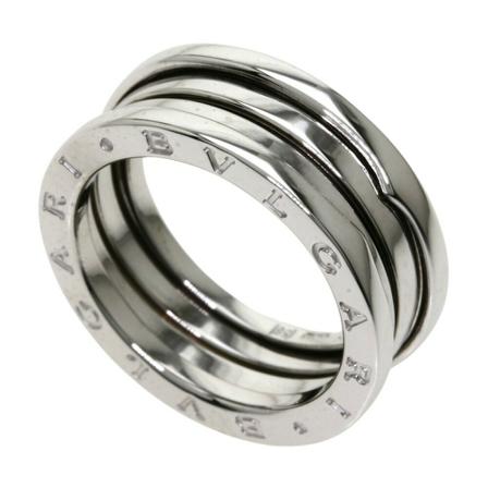 Bvlgari Vintage Pre-owned ring B Zero , Grijs , Dames , Maat: ONE Size