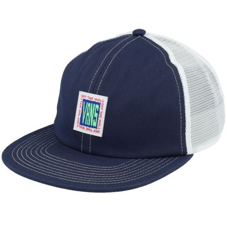Vans - Blå trucker Keps - Higher Place Unstructured Dress Blues Trucker @ Hatstore