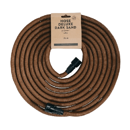 by Benson Trädgårdsslang Deluxe - Mörk Sand Dekoration Brun 25 m
