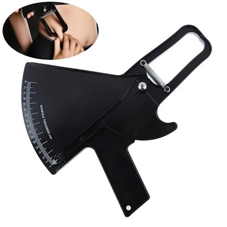 80mm Fitness Skjønnhet Kroppsfett Monitor Adipometer Vekttap Gå Ned i Vekt Kroppsfett Tester Hudfold Måling Helsevesen