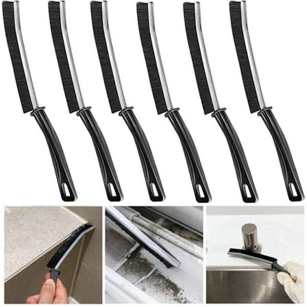 6-paknings rengjøringsbørster for fuger og hjørner, bad og kjøkken, effektiv fugerengjøring_TF_TF