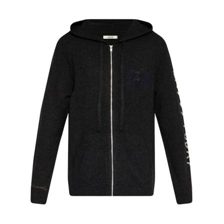 Zadig & Voltaire ‘Clash’ wool hoodie Grå, Herre