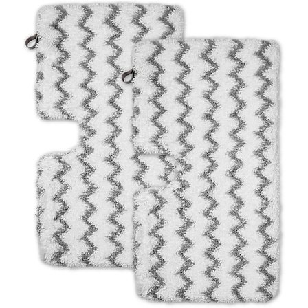 2 stk Erstatningsmoppeputer Dampmopp Klutputer Mikrofibermoppdeksler for Hjemmet