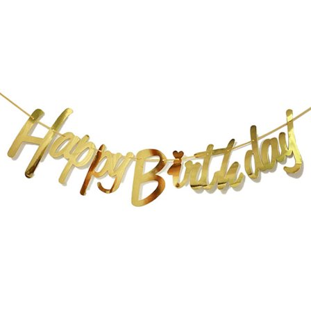 Gratulerer med bursdagen Girlang Gratulerer med dagen gull