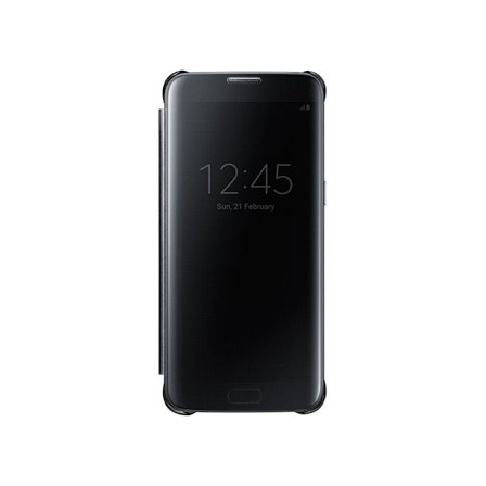 Samsung S8 Plus Flip fodral View Cover - Svart