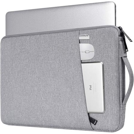 14-tommers etui, for HP 14 Laptop/HP Chromebook X360/ EliteBook 840/ Stream 14, Lenovo Yoga C940 C740/ IdeaPad 14 (Lysegrå)-tfrf