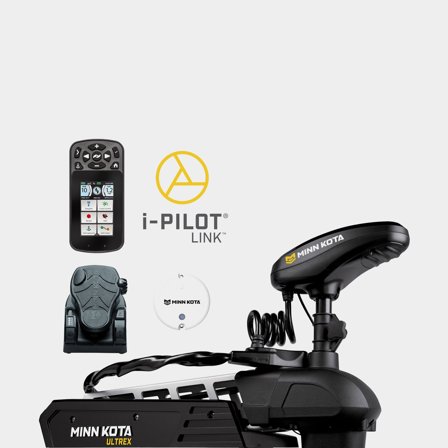 Bow-mounted electric outboard motor (trolling motor) Minn Kota Ultrex BT 112 MDI IPlink 52" 1600 W, 132 cm shaft length, without battery