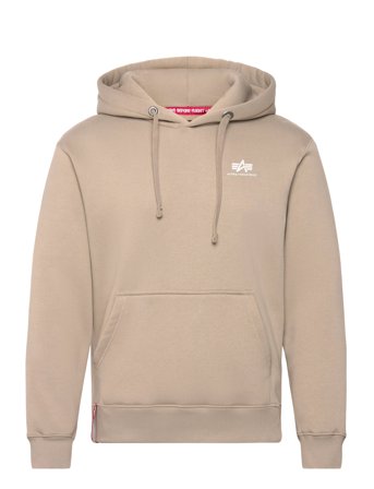 Alpha Industries Basic Hoodie Small Logo - Beige - XL
