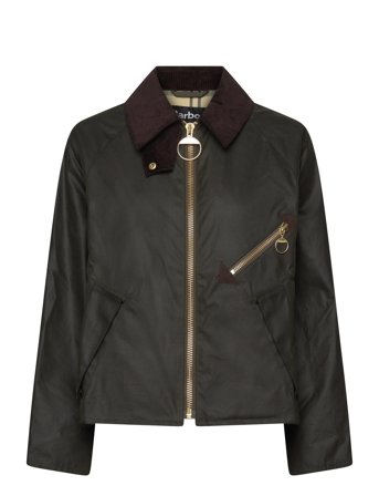 Barbour Barbour Arlene Wax Jacket - Khaki green - 46