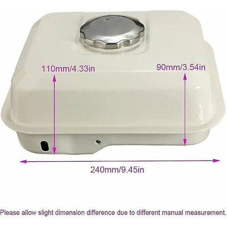 17510-ze1-030za Brændstoftank til Honda Gx200 Gx160 Gx140 Motor Udskiftning