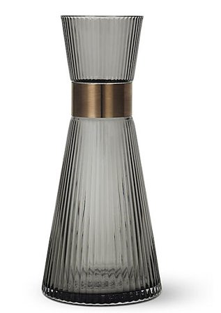 ROSENDAHL Vannkaraffel Smoke Munnblåst 1l