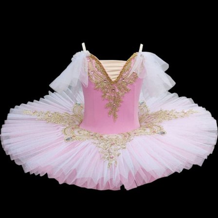 Jente Profesjonell Ballett Tutu Kjoler Ballett pink2" pink2